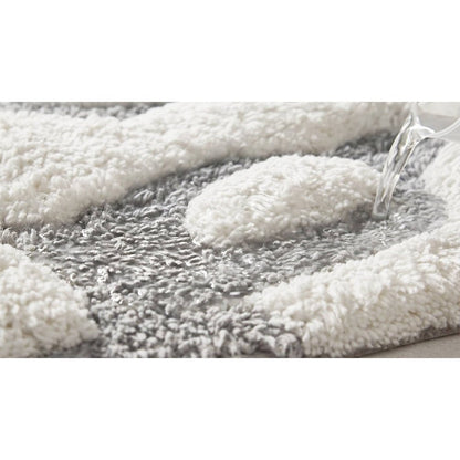 Casablanca Medallion Cotton Tufted Bath Rug