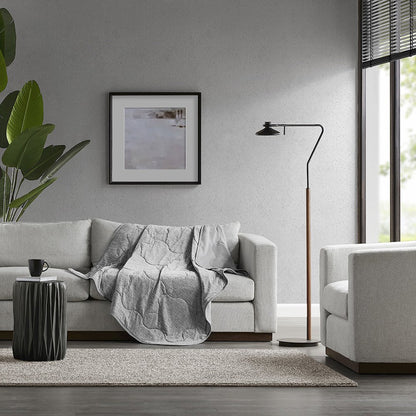 Cooling Touch Down Alternative Throw in Grey Color