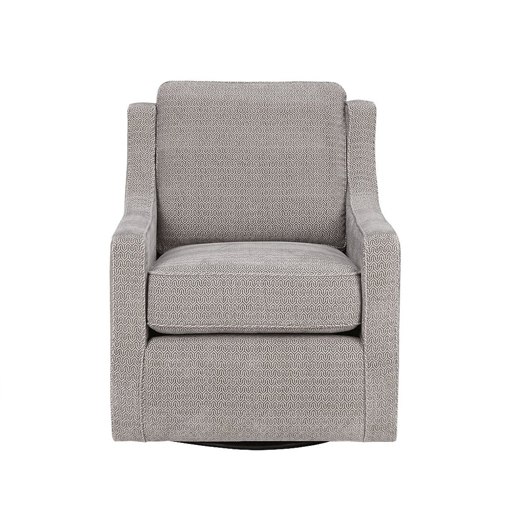 Chenille Swivel Chair