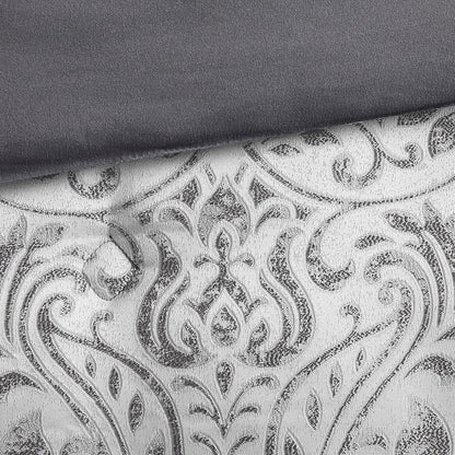 12 Piece Jacquard Comforter Set with Bed Sheets