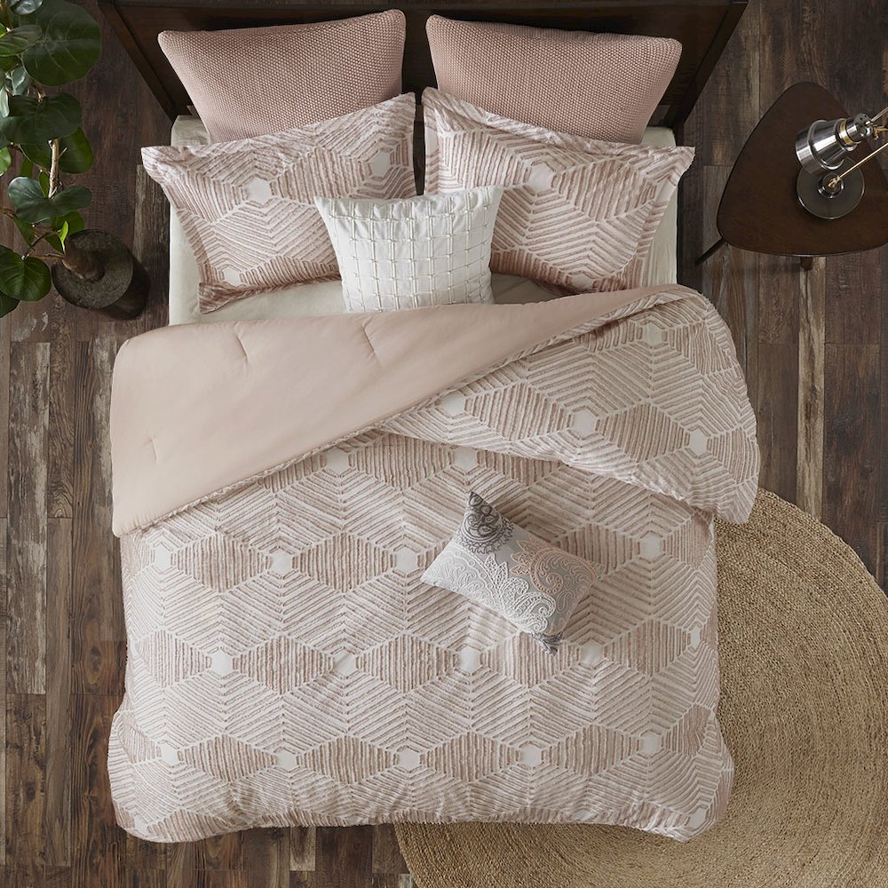 Ellipse Cotton Jacquard Comforter Set