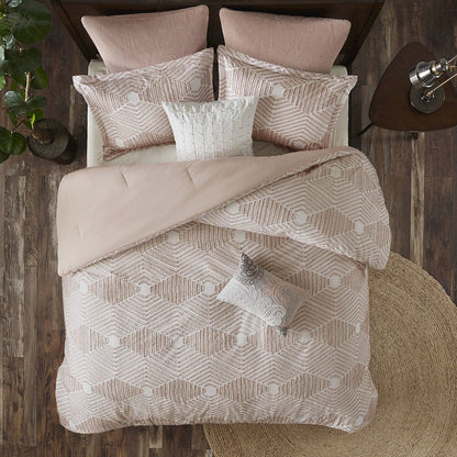 Ellipse Cotton Jacquard Comforter Set