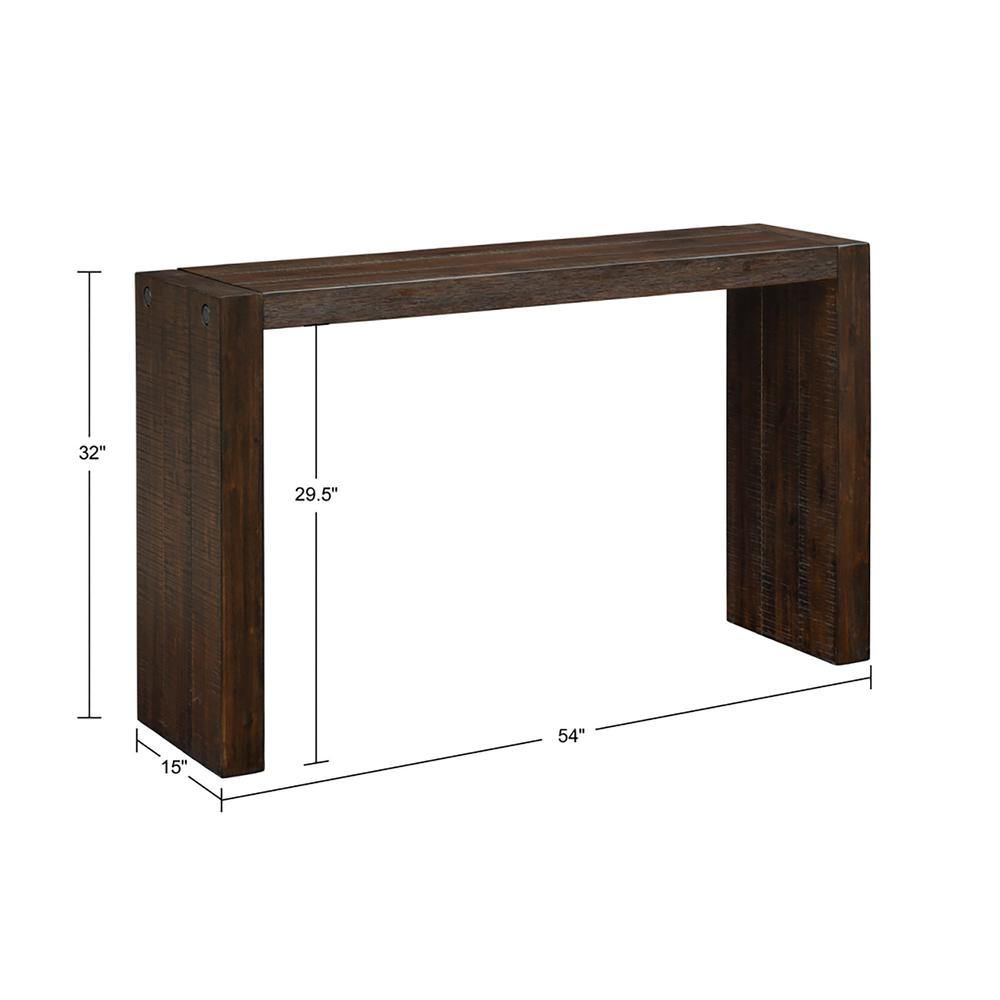 54" Console table
