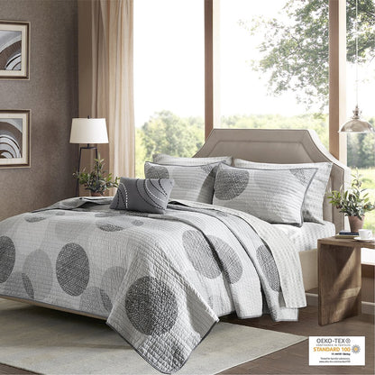 8 Piece Quilt Set with Cotton Bed Sheets