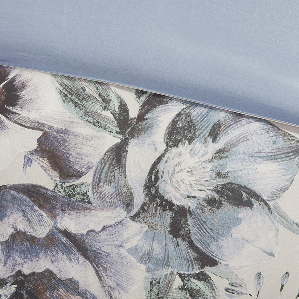 3 Piece Cotton Printed Duvet Cover Set