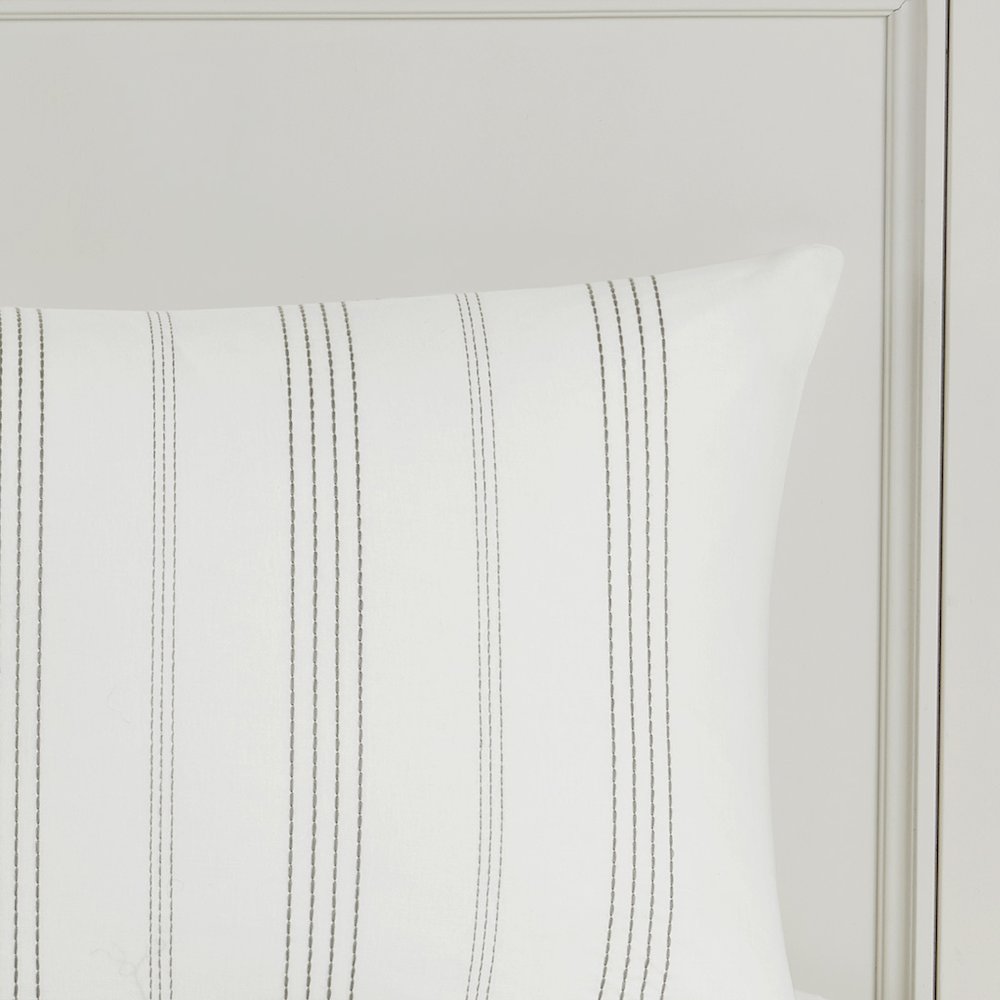 5 Piece Cotton Jaquard Duvet Set