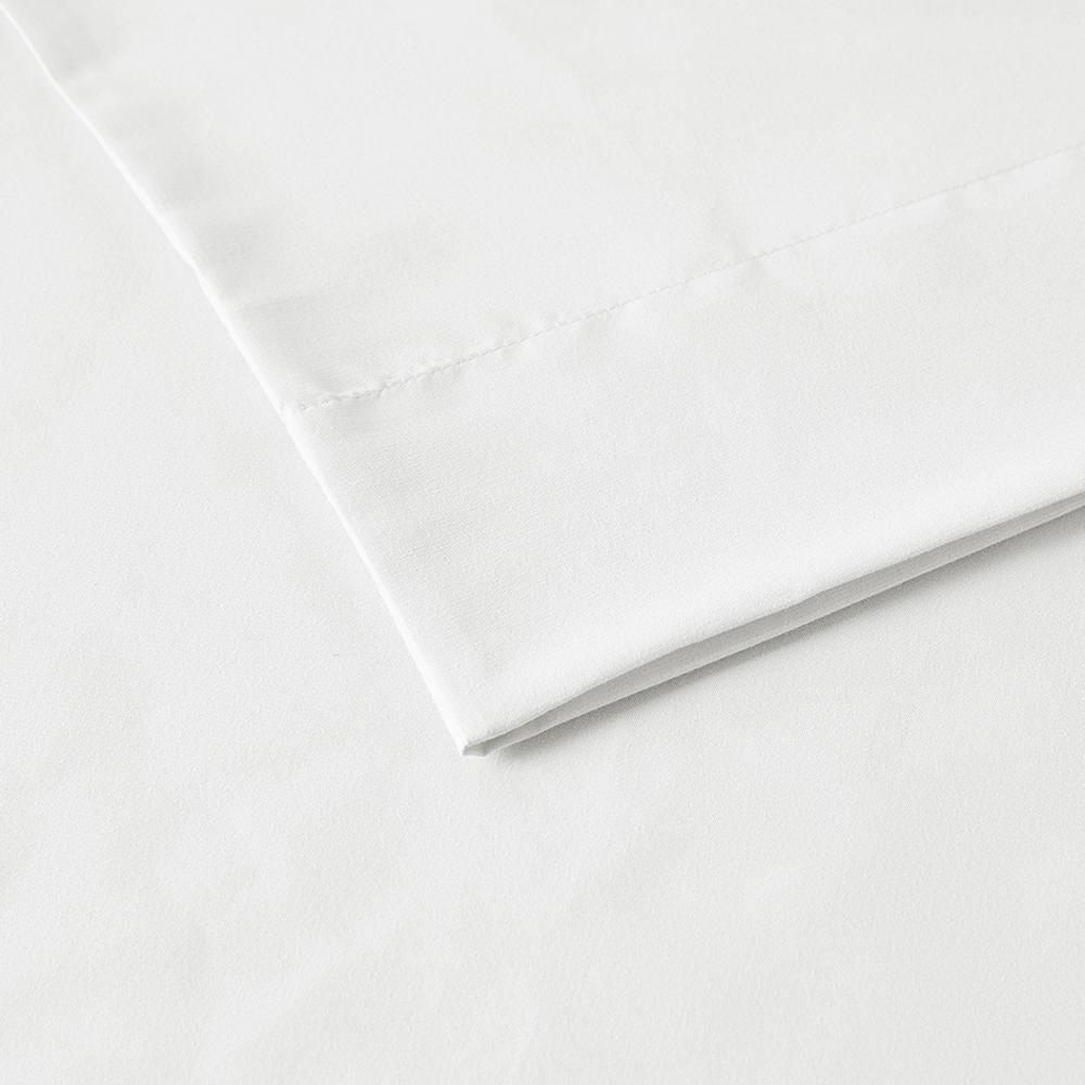 Microfiber All Season Soft Touch Sheet Set, White color