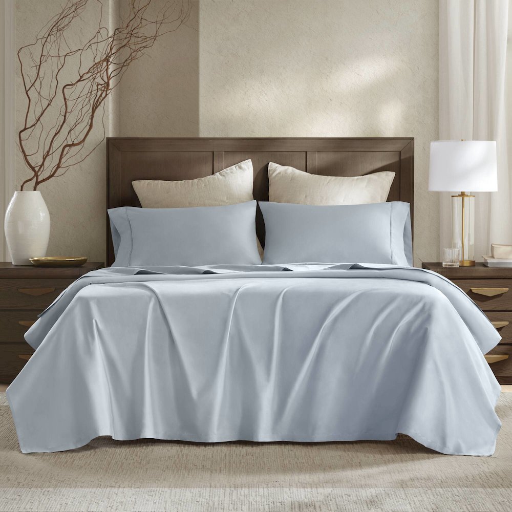 Sateen Sheet Set, Blue color
