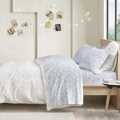 Cotton Flannel Printed Sheet Set