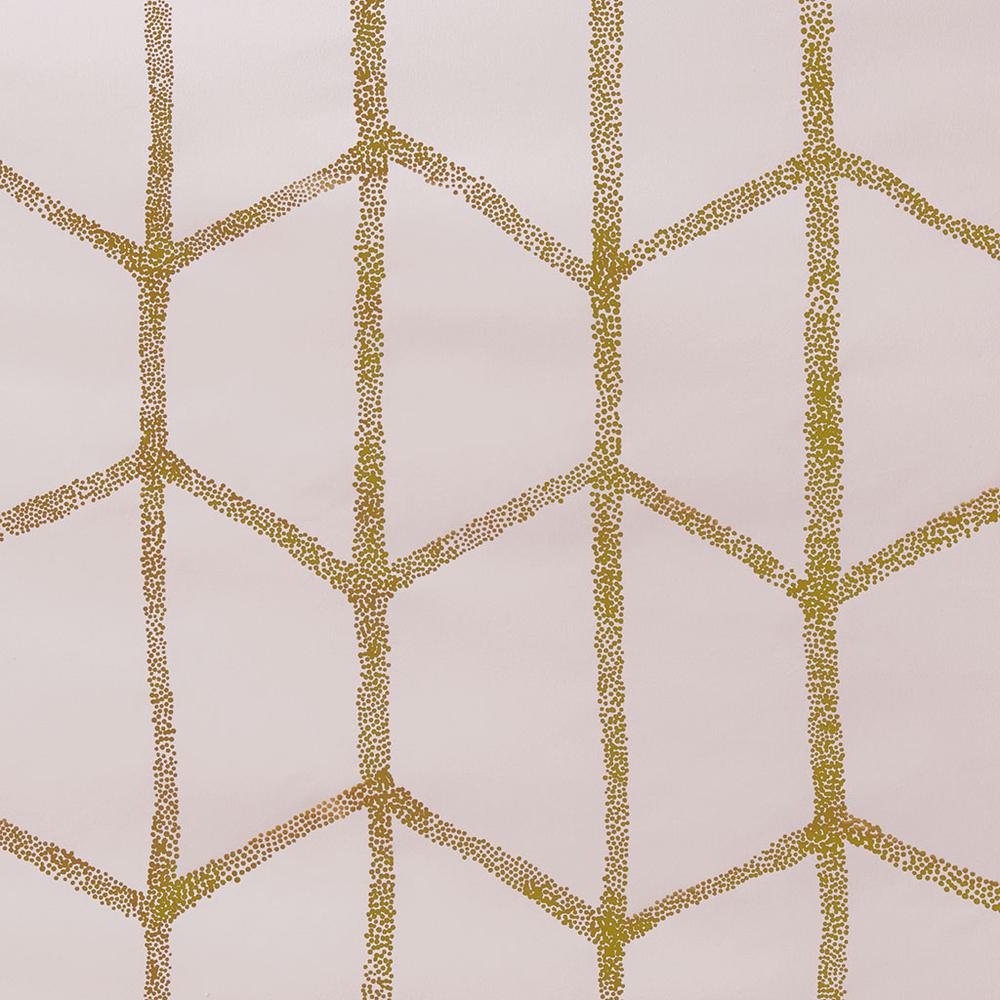 Enchanted Metallic Print Total Blackout Curtain Panel, Belen Kox