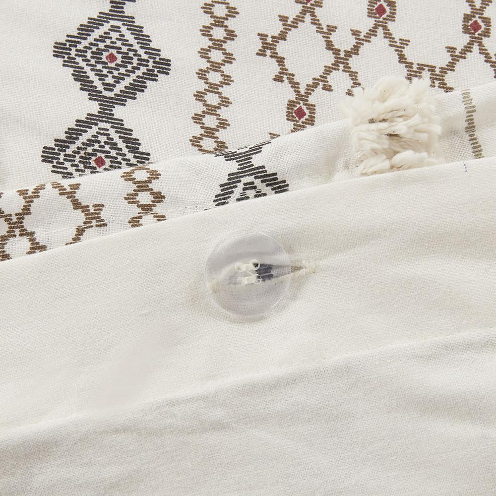 Imani Geometric Print Cotton Duvet Cover Set, Belen Kox