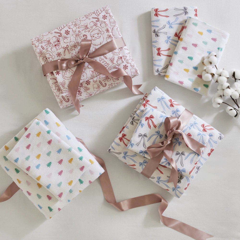 100% Cotton Flannel Pigment Printed Sheet Set