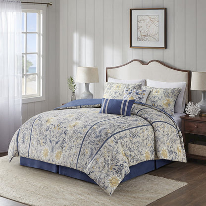 6 Piece Cotton Comforter Set