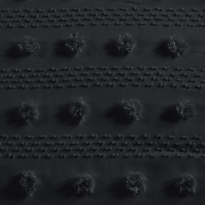 Clip Jacquard Duvet Cover Set
