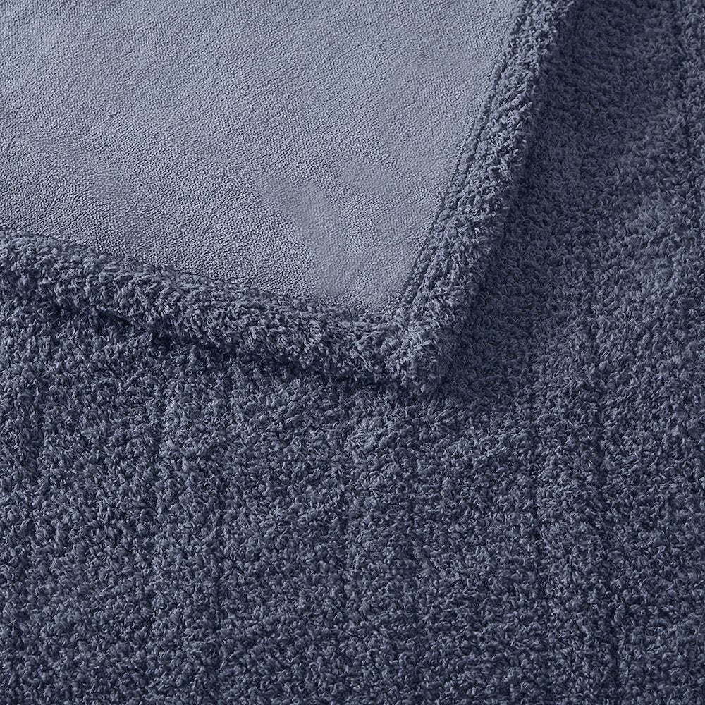Dream Soft Heated Blanket, Navy color