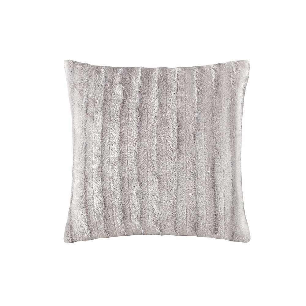 Faux Fur Square Pillow