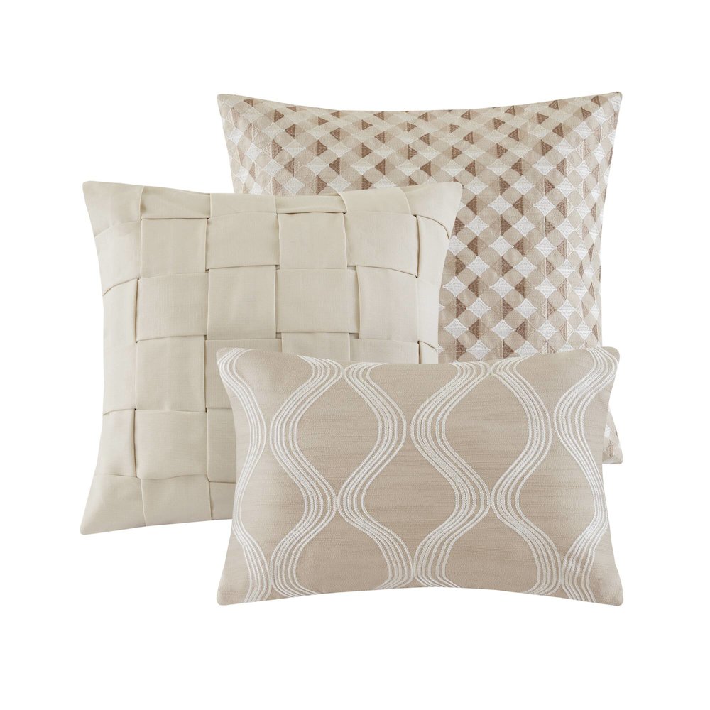 Shades of Serenity Jacquard Comforter Set