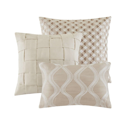 Shades of Serenity Jacquard Comforter Set