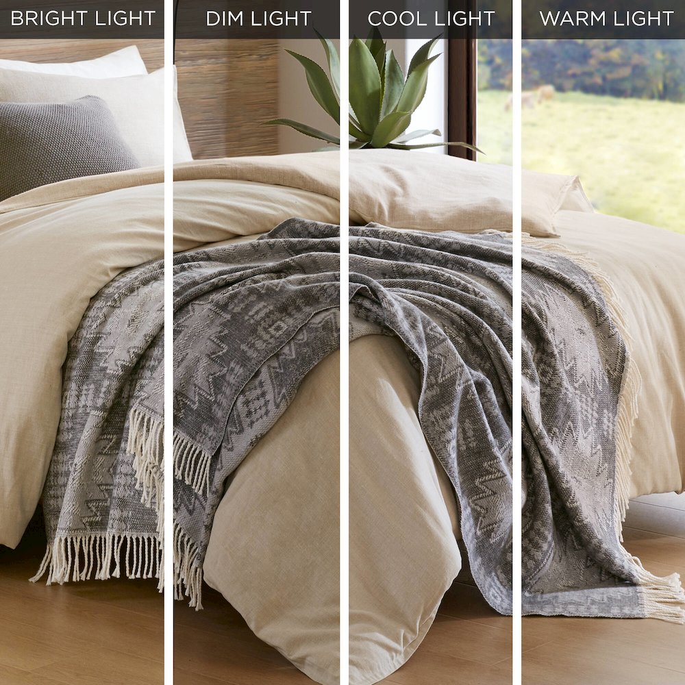 Alberta Cotton Blend Throw