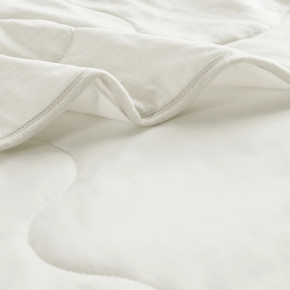 Cooling Touch Down Alternative Throw in Ivory Color