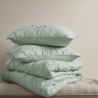 Elise Comforter Set, Sage color