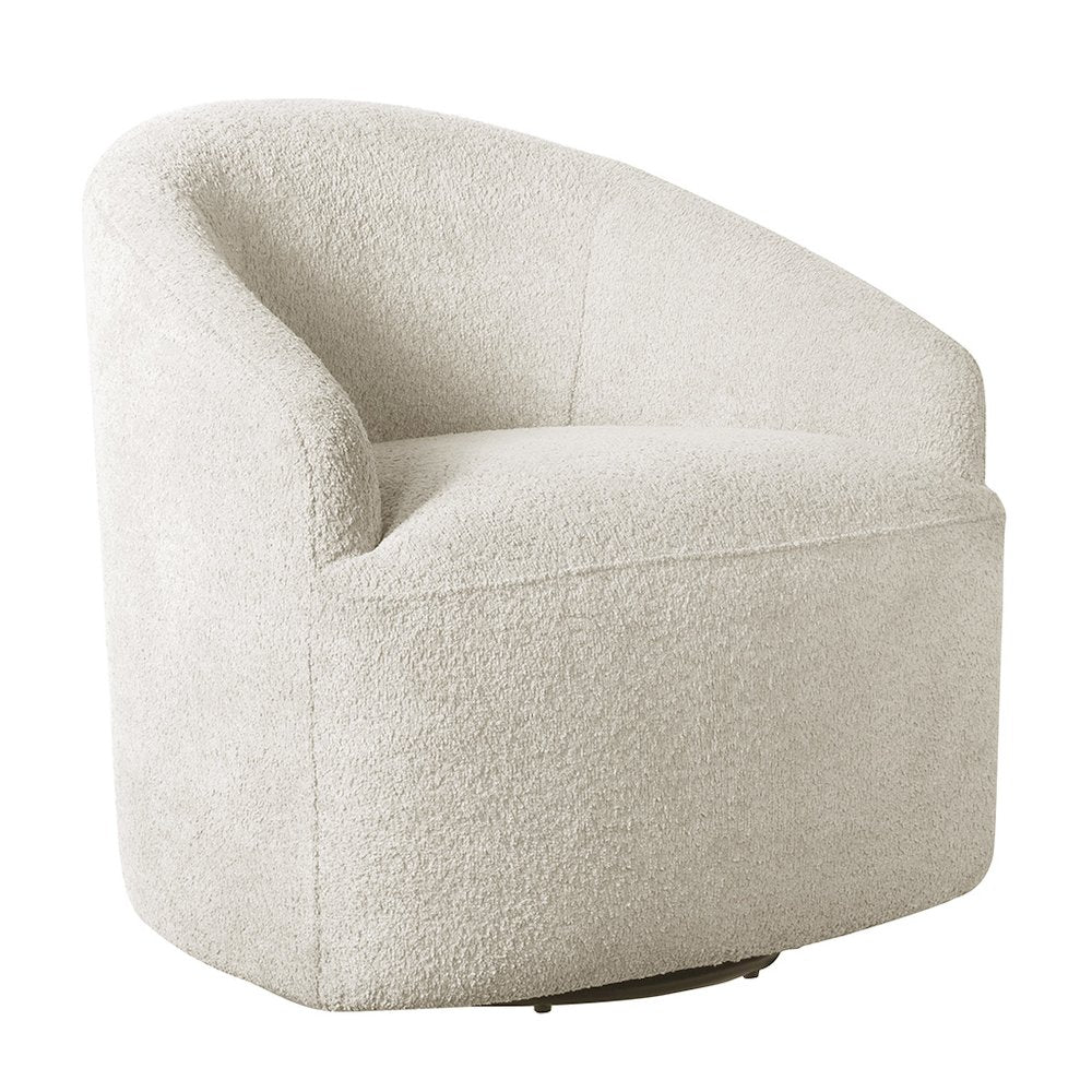Upholstered 360 Degree Swivel Chair