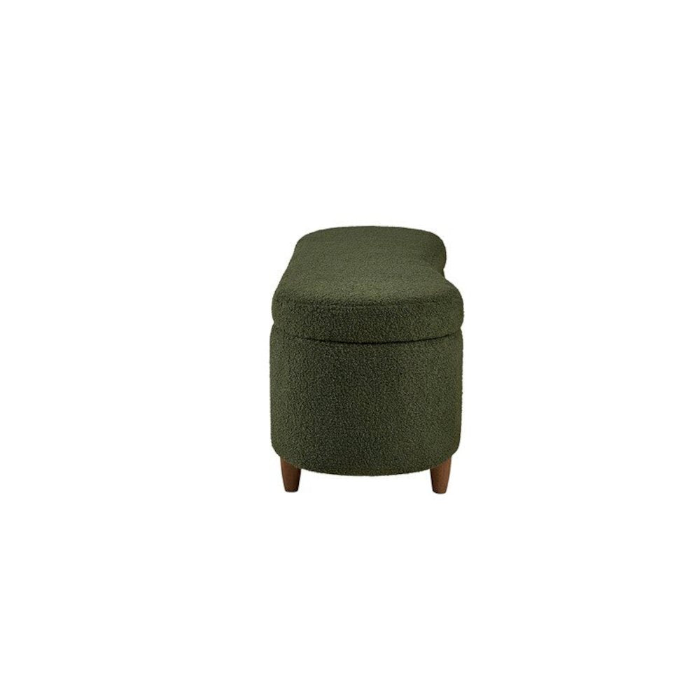 Boucle Flip Top Storage Bench