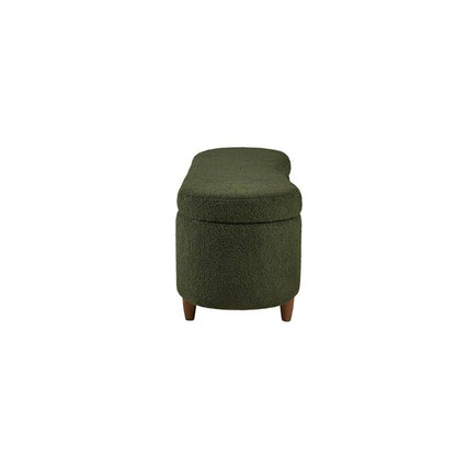 Boucle Flip Top Storage Bench