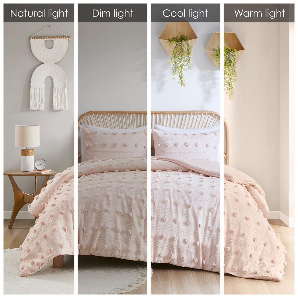 Clip Jacquard Duvet Cover Set