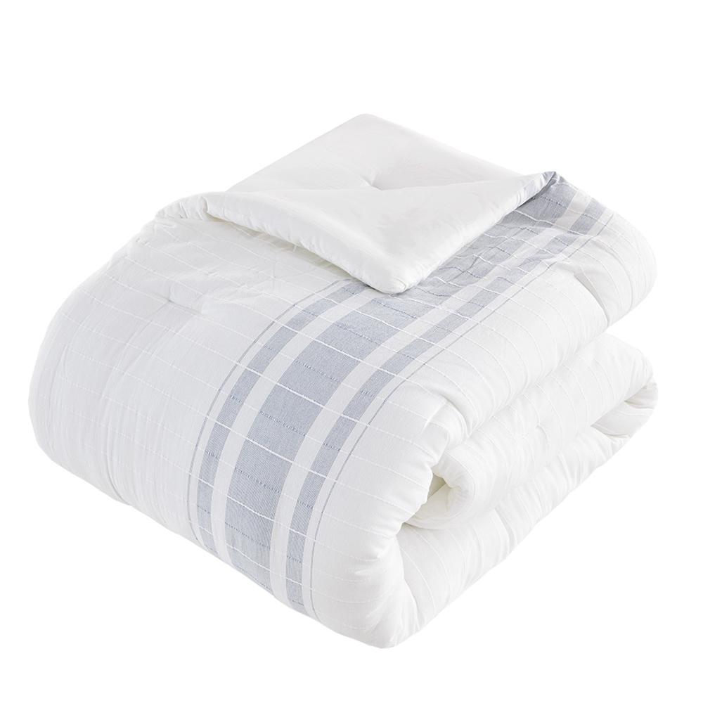 6 Piece Cotton Jacquard Oversized Comforter Set