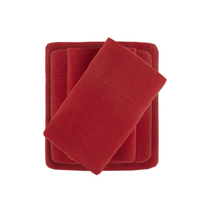 100% Polyester Knitted Micro Fleece Solid Sheet Set,SHET20-740