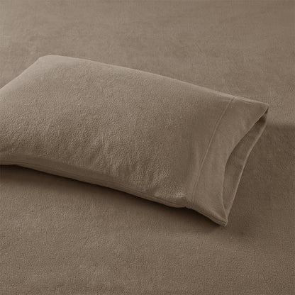 100% Polyester Knitted Micro Fleece Solid Sheet Set,SHET20-531