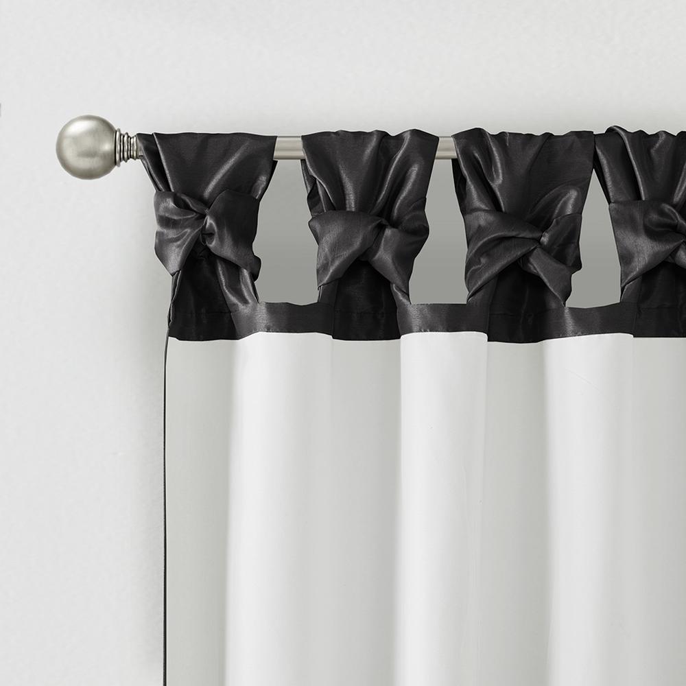 Twist Tab Total Blackout Window Curtain Panel