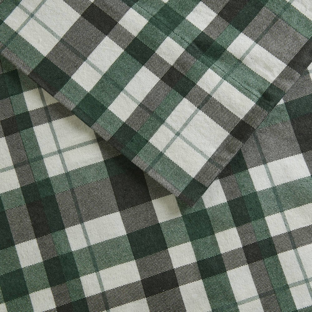 Flannel 100% Cotton Flannel Printed Sheet Set, Finton color