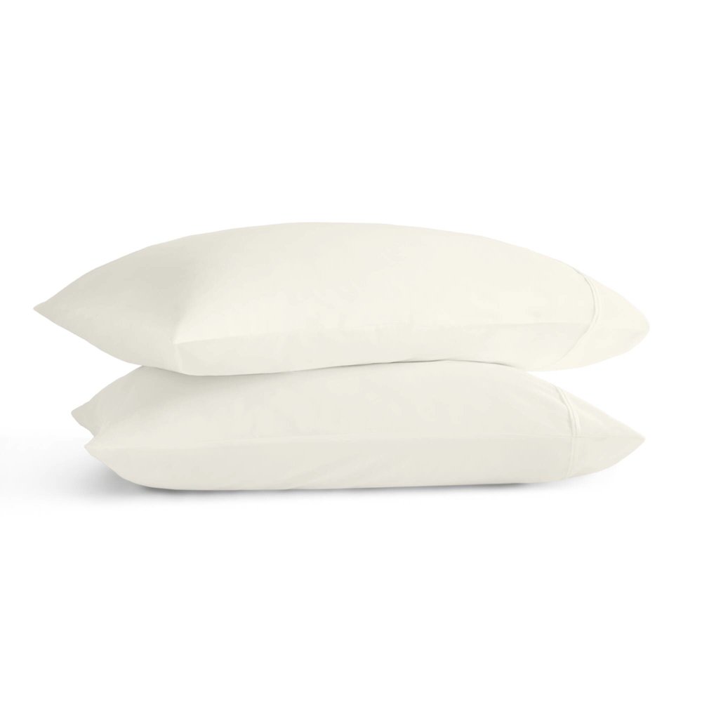 Sateen Pillowcase Set, Ivory color