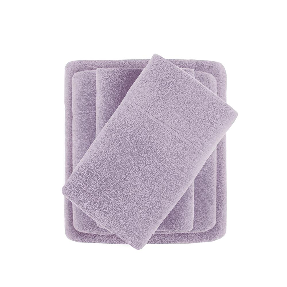 100% Polyester Knitted Micro Fleece Solid Sheet Set,SHET20-793