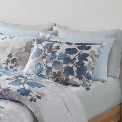 Alexis Comforter Set with Bed Sheets, Blue color