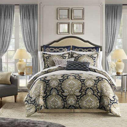 3 Piece Grey Quilt Set