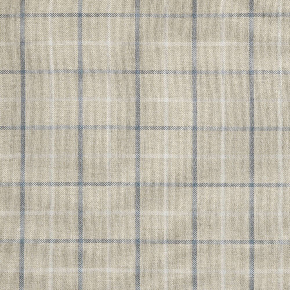 Plaid Rod Pocket and Back Tab Curtain Panel with Fleece Lining
