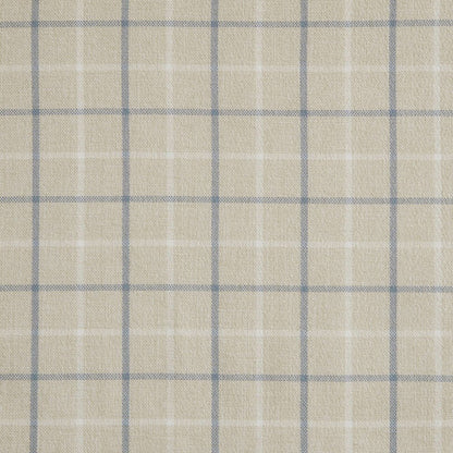Plaid Rod Pocket and Back Tab Curtain Panel with Fleece Lining