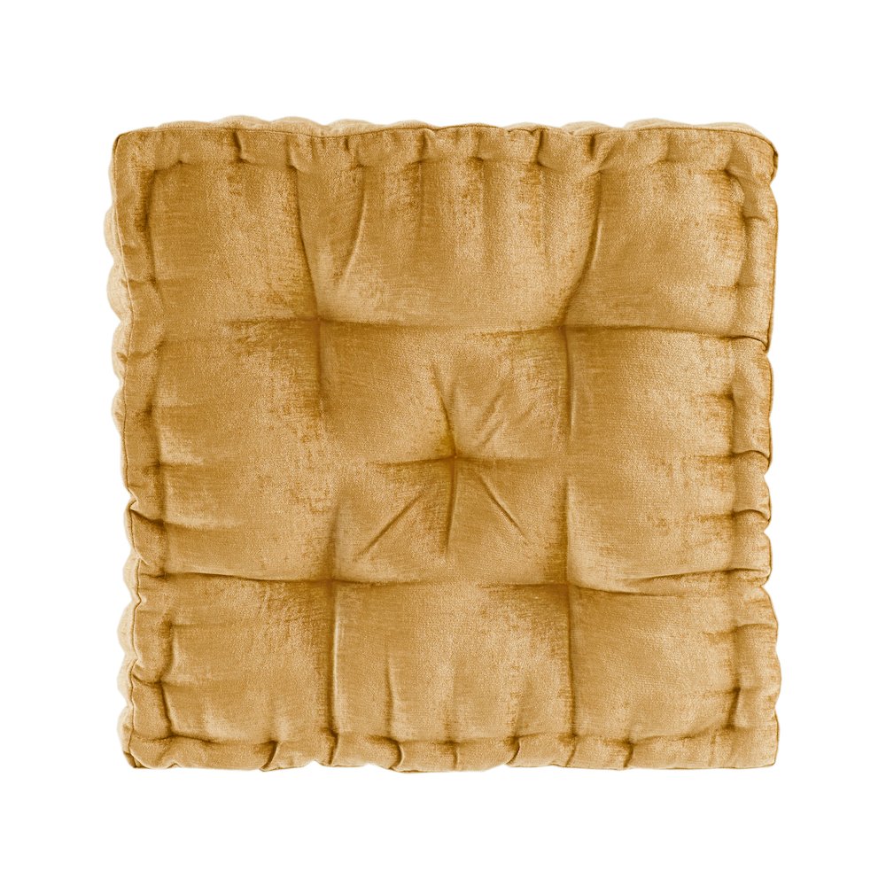 Azza Poly Chenille Square Floor Pillow Cushion Compress Pack