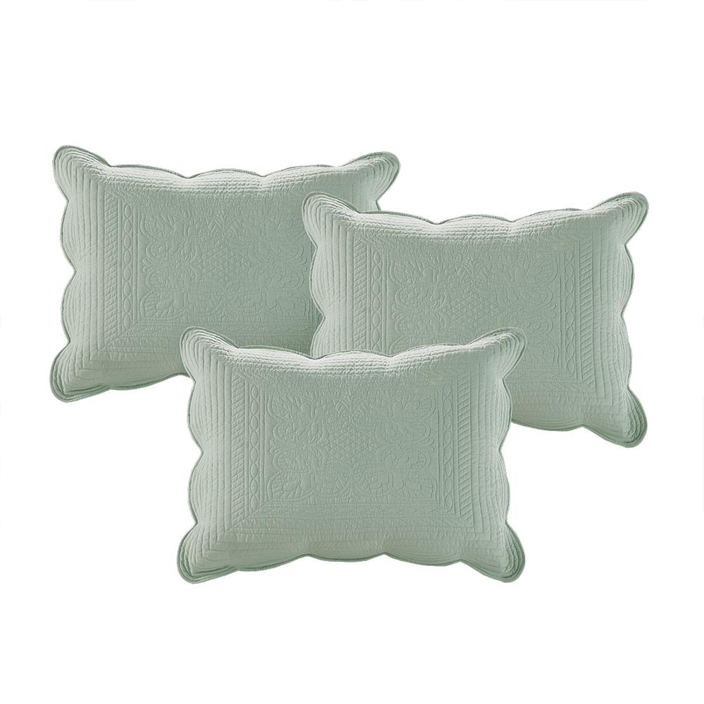 6 Piece Reversible Scalloped Edge Daybed Cover Set