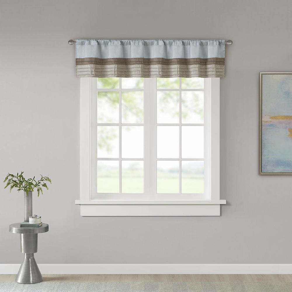 Polyoni Pintuck Window Valance