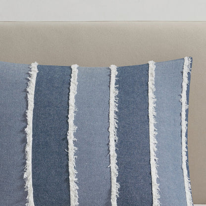 Shay 3 Piece Striped Cotton Comforter Set
