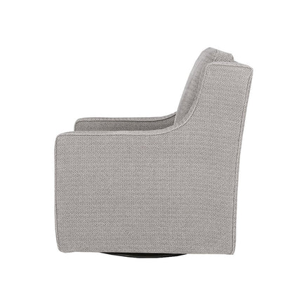 Chenille Swivel Chair