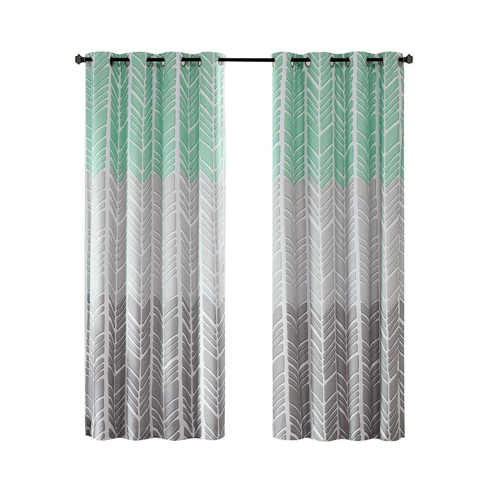 Printed Total Blackout Curtain Panel