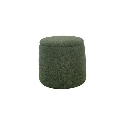 Round Storage Ottoman