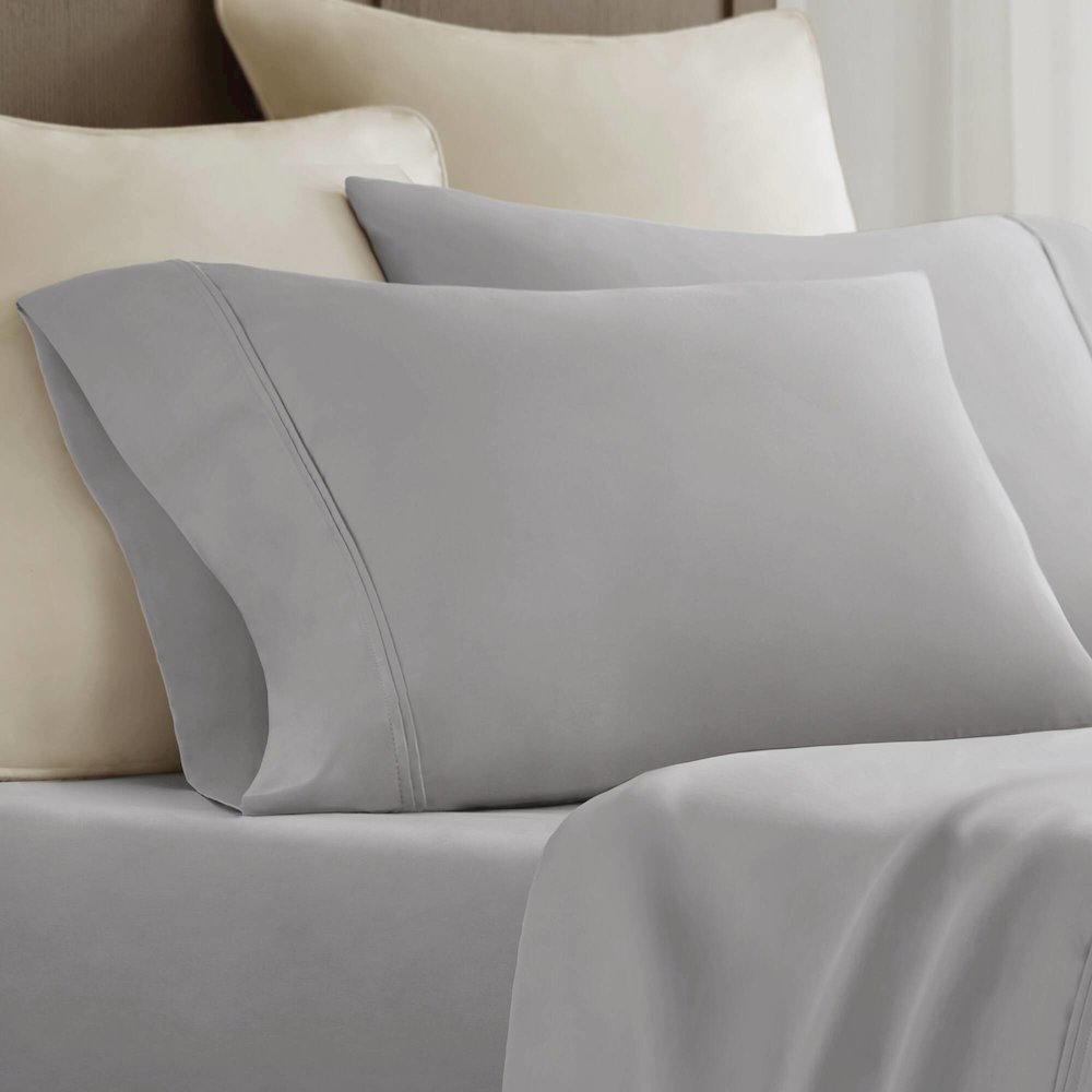 Sateen Sheet Set, Gray color