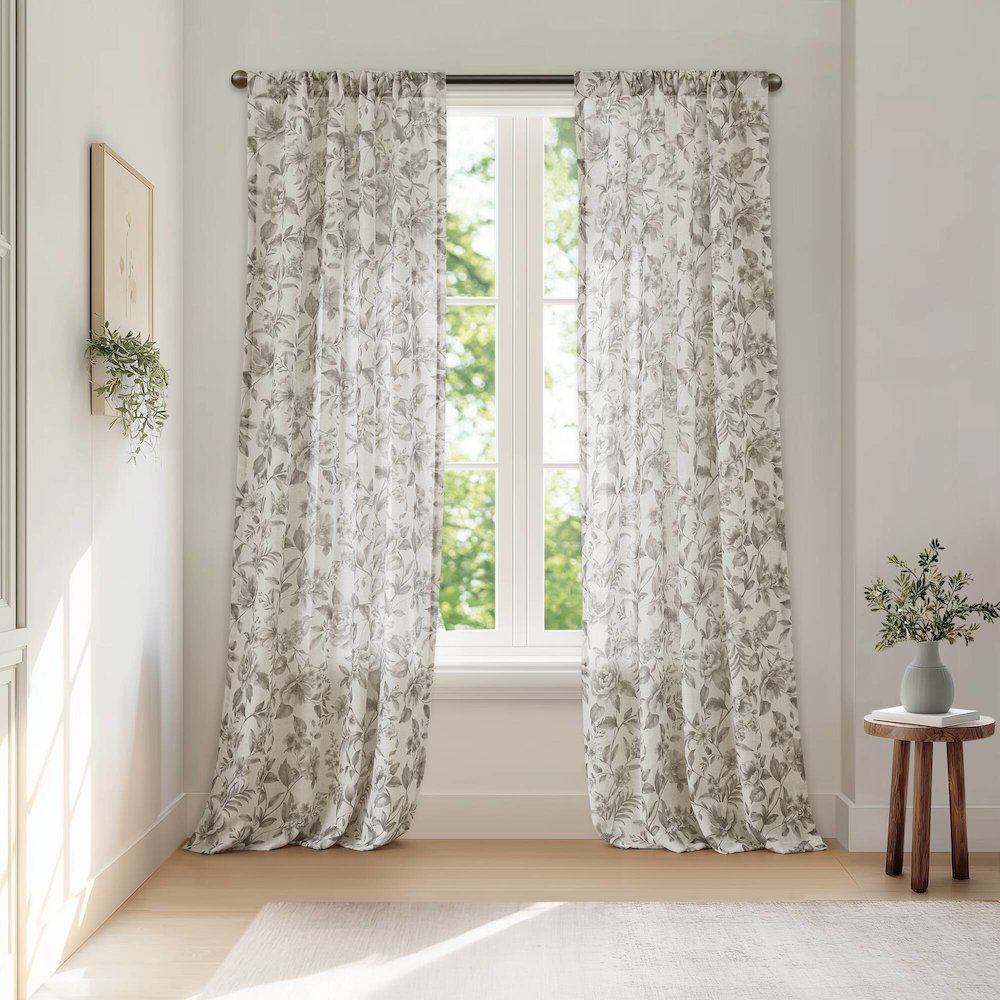 Lana Floral Window Panel