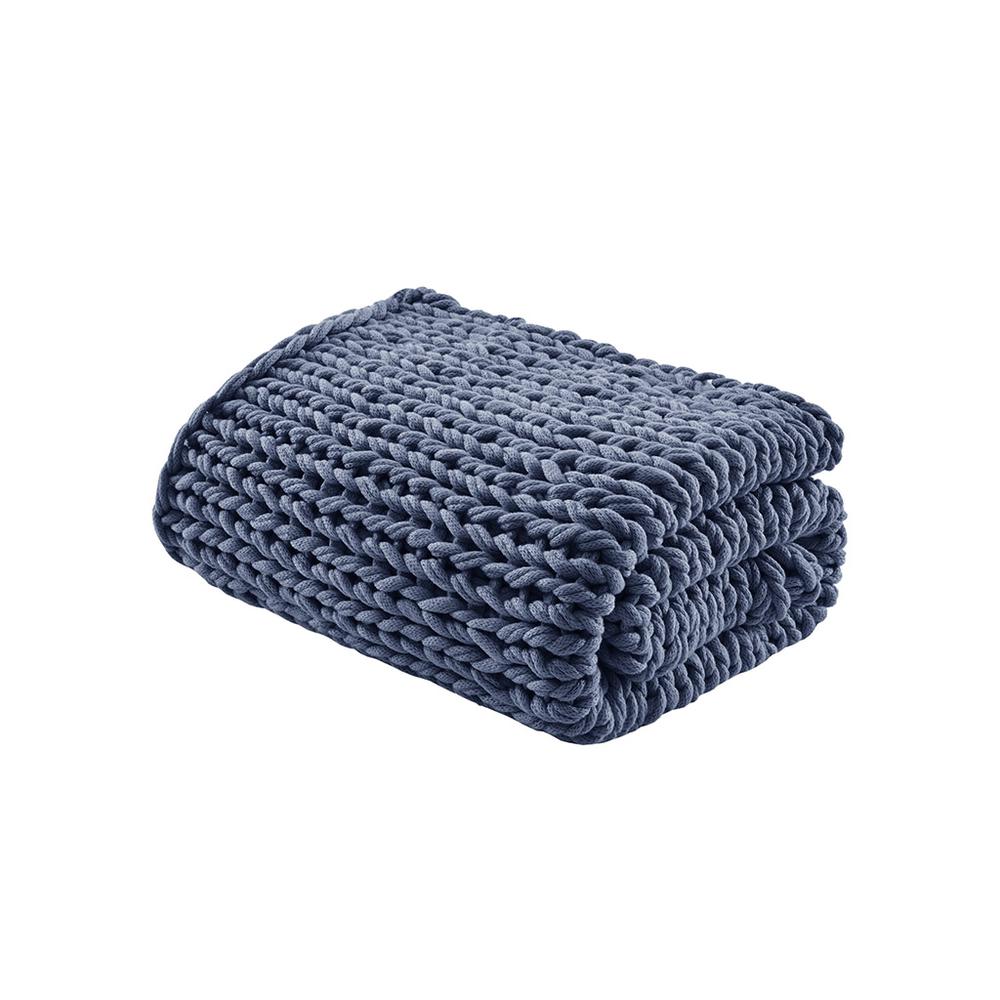 Chunky Twice Knit Handmade Throw, Belen Kox
